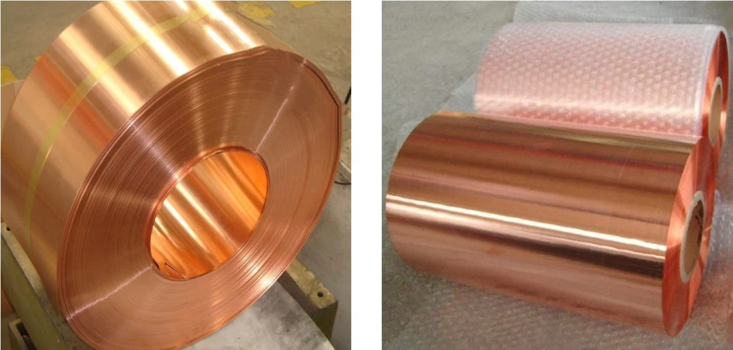 AISI C10800 0.8mm Thick 100mm Width Copper Polished Brass