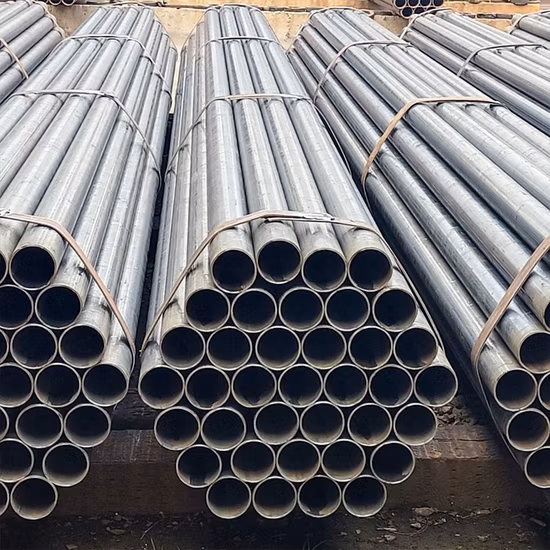 Q235 A53 Carbon Steel Seamless Pipe Seamless Steel Tube ERW Steel Tube ASTM API 5L ERW Steel Pipe High Quality Custom High Strength