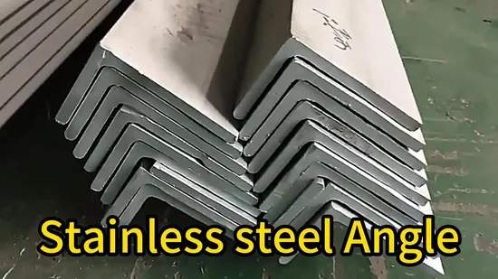 Chinawholesalelsteelmanufacturer201/304/SUS306/Msastm/Q195jisstandard40X20/20X20/90X56 mm Stainless Steel Angle Price with Iron/Unequal/Equal/Slotted