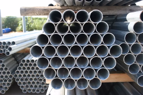 Best Sale Q235/2 Inch/BS1387/ERW/Galvanized/ASTM/Round/Thread/Grooved/Painted/Pre Galvanized Steel Pipe